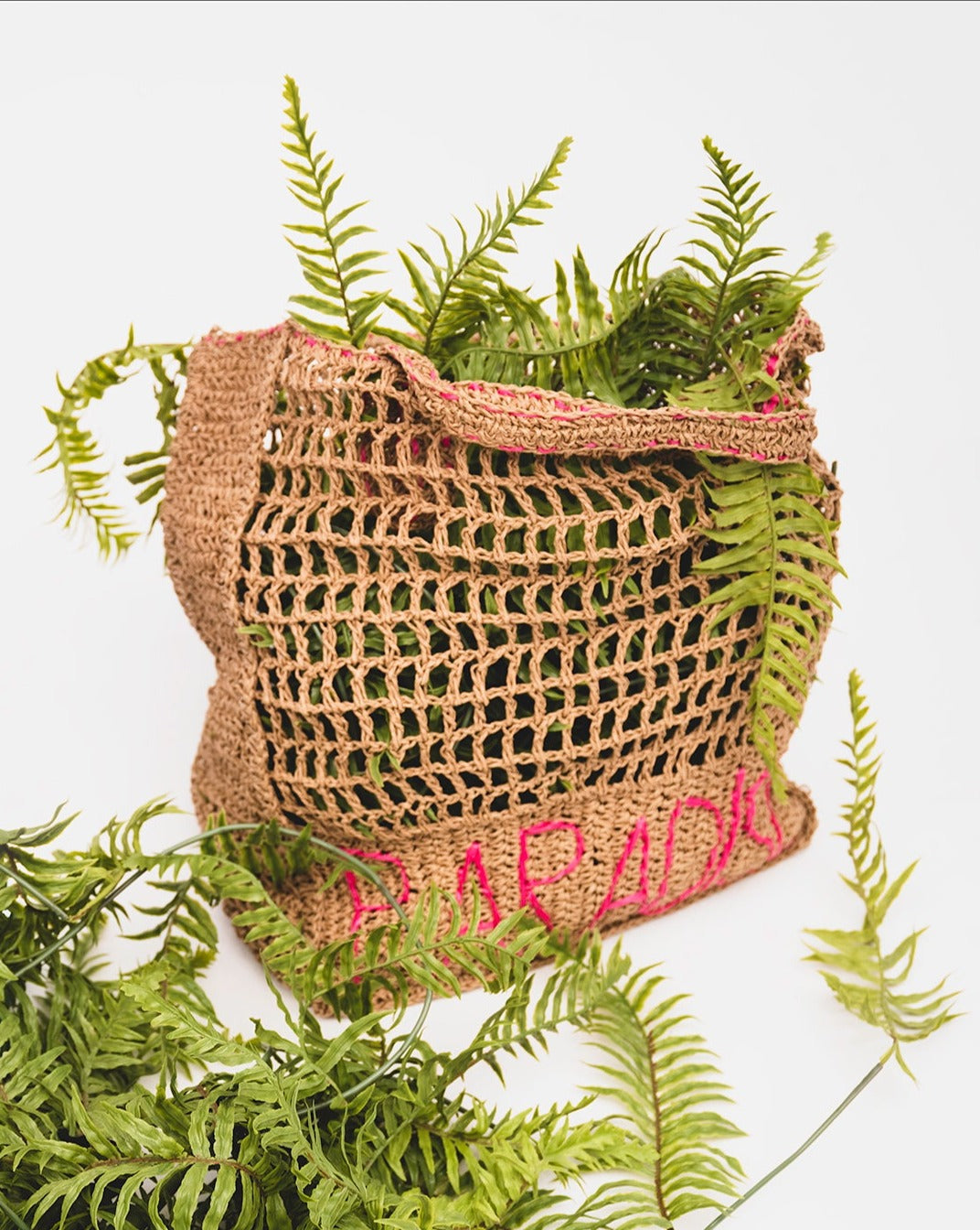 Raffia tote