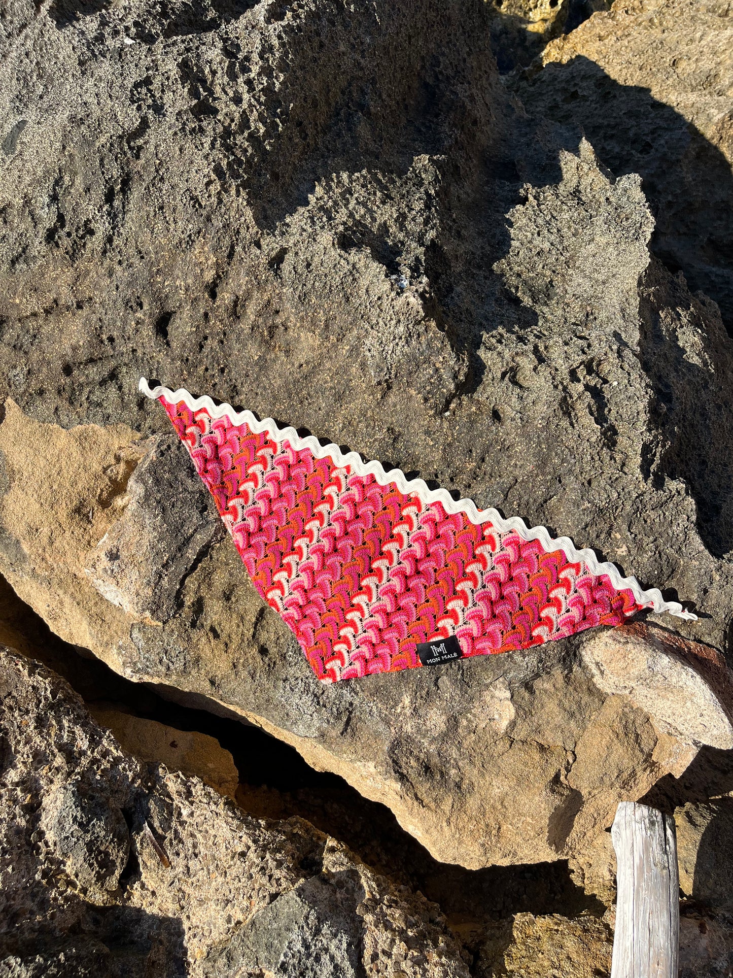 ZIGZAG BANDANA Fuchsia