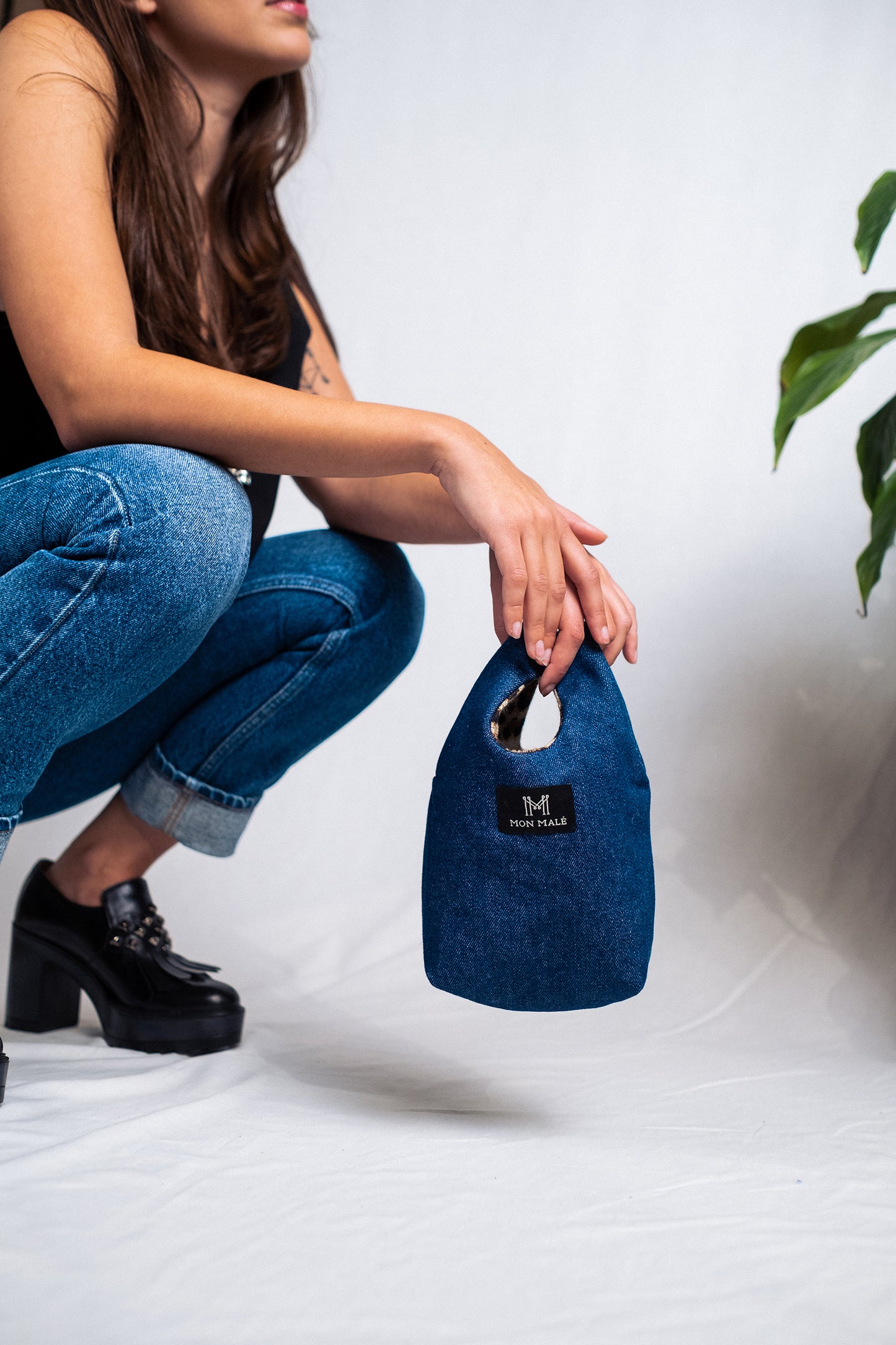 LEO DENIM Reversible Handbag