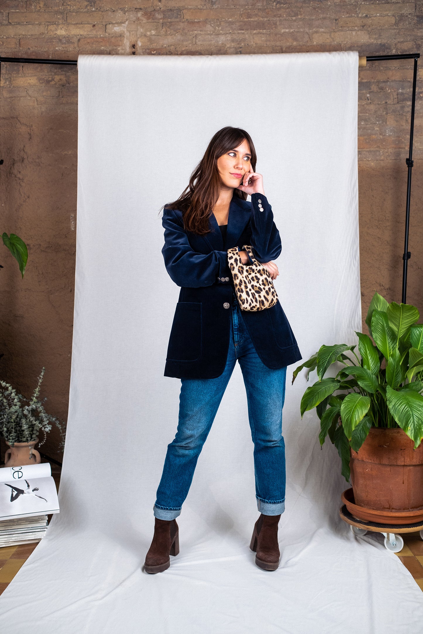 LEO DENIM Reversible Handbag