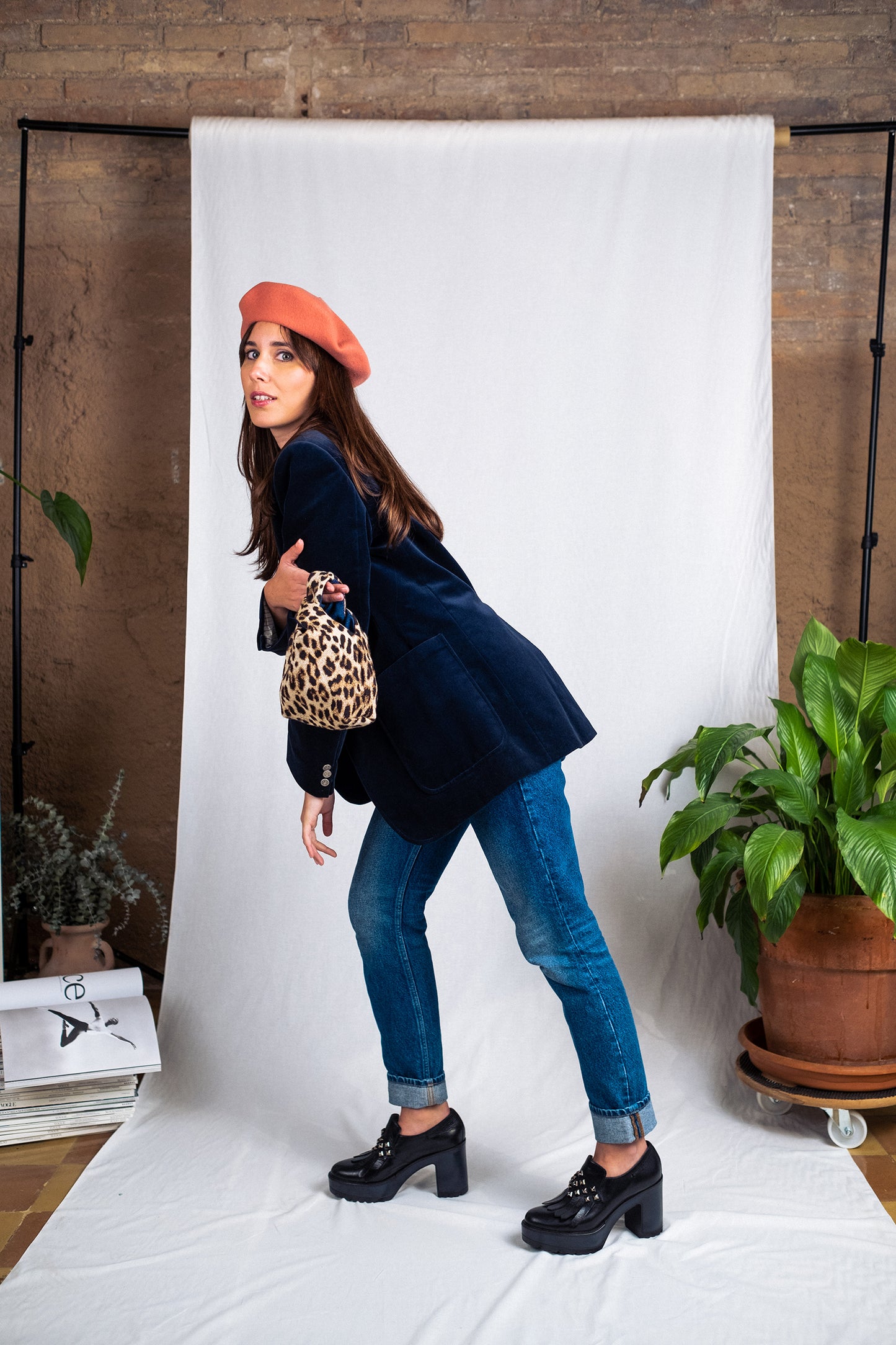 LEO DENIM Reversible Handbag