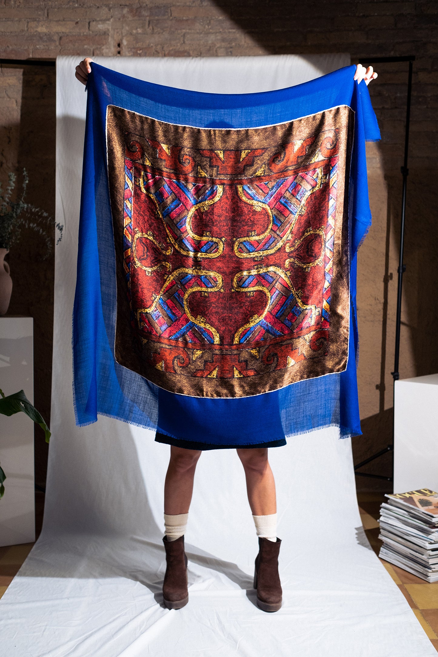 Silk Wool Scarf n.3