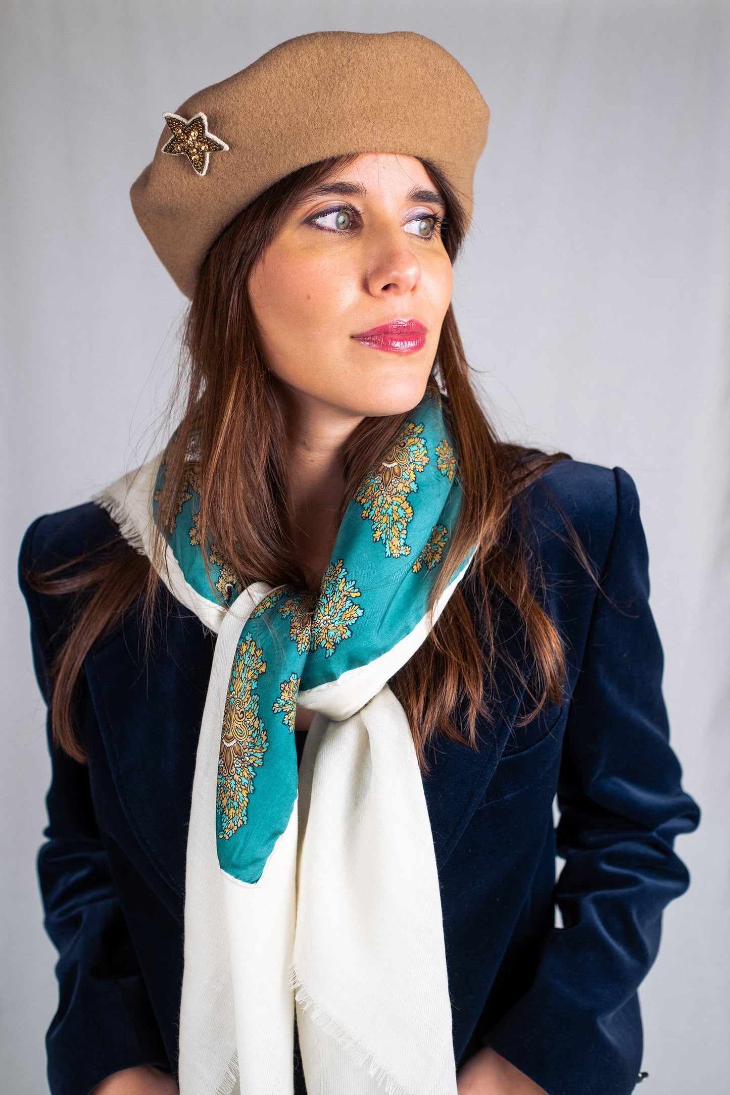 Silk Wool Scarf n.4