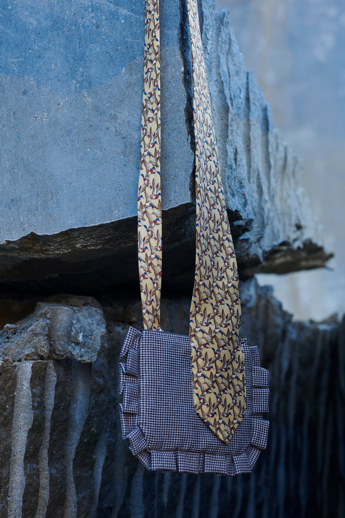 Ducks Tie Cross-body purse