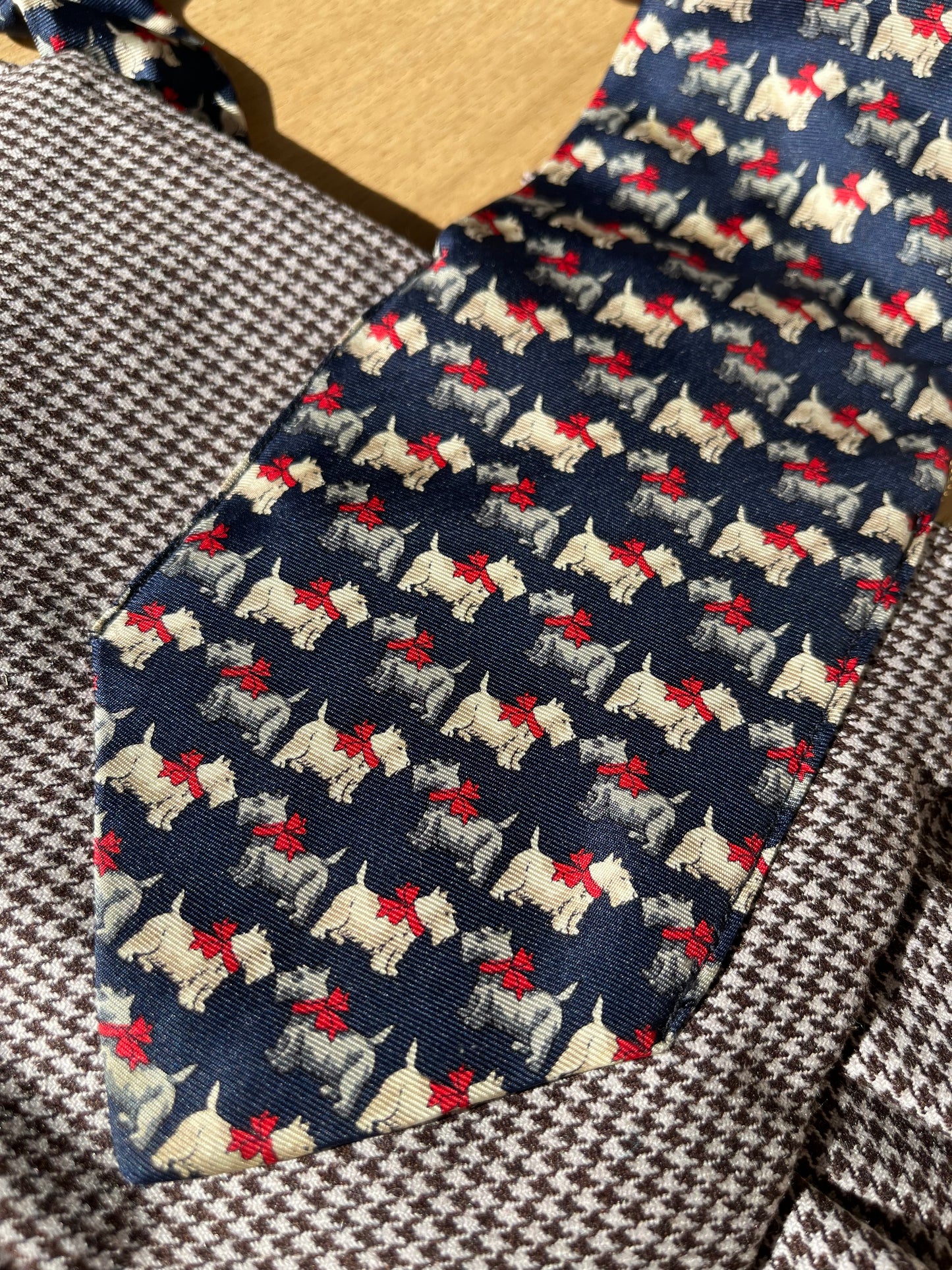 Schnauzer Tie Cross-body purse