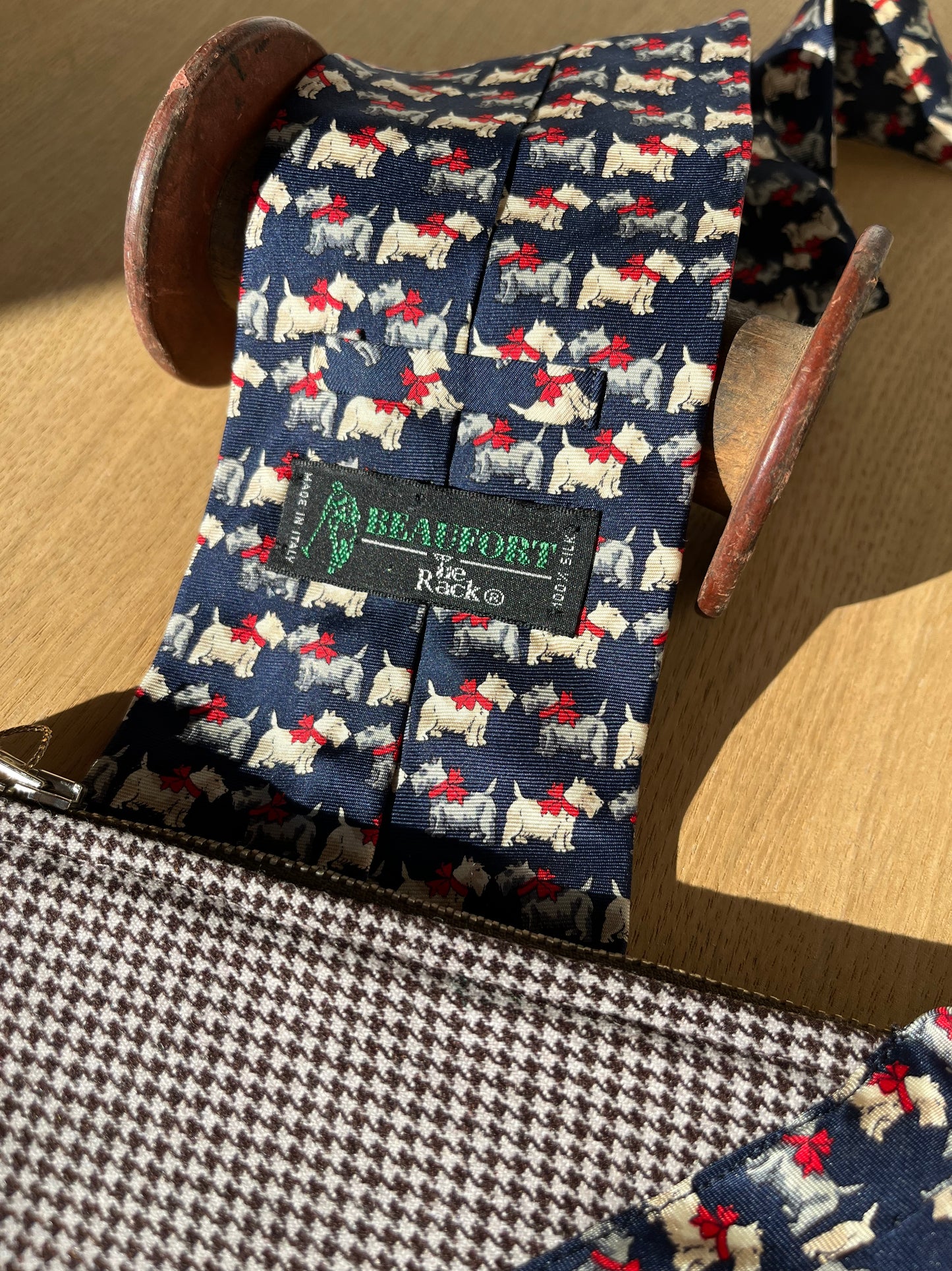 Schnauzer Tie Cross-body purse