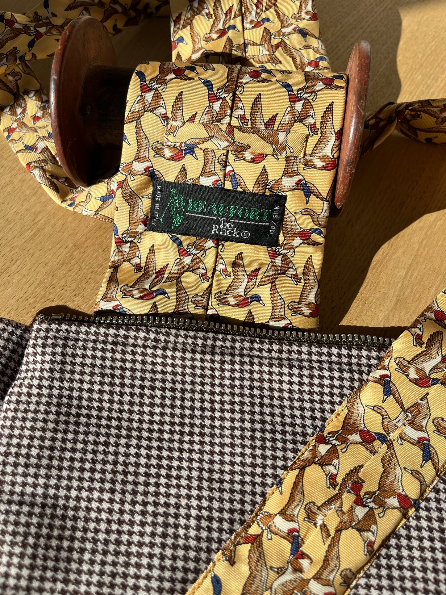 Ducks Tie Cross-body purse