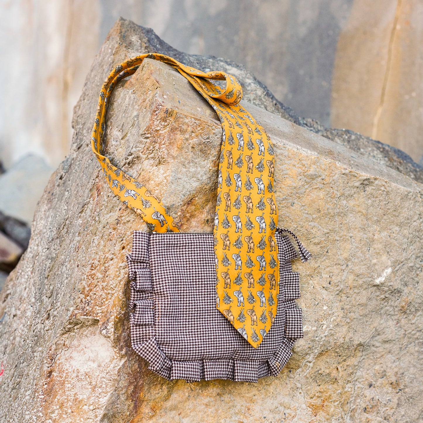 Jungle Tie Cross-body purse
