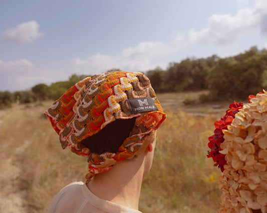 ZIGZAG BANDANA Orange