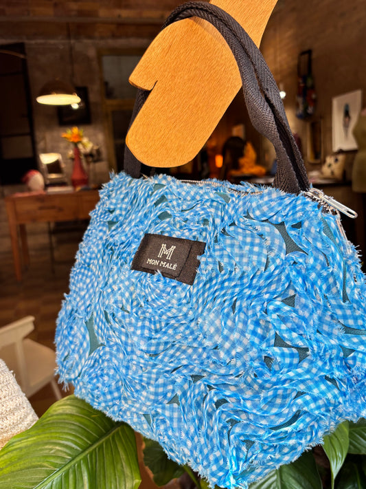 Vichy Handbag Blue