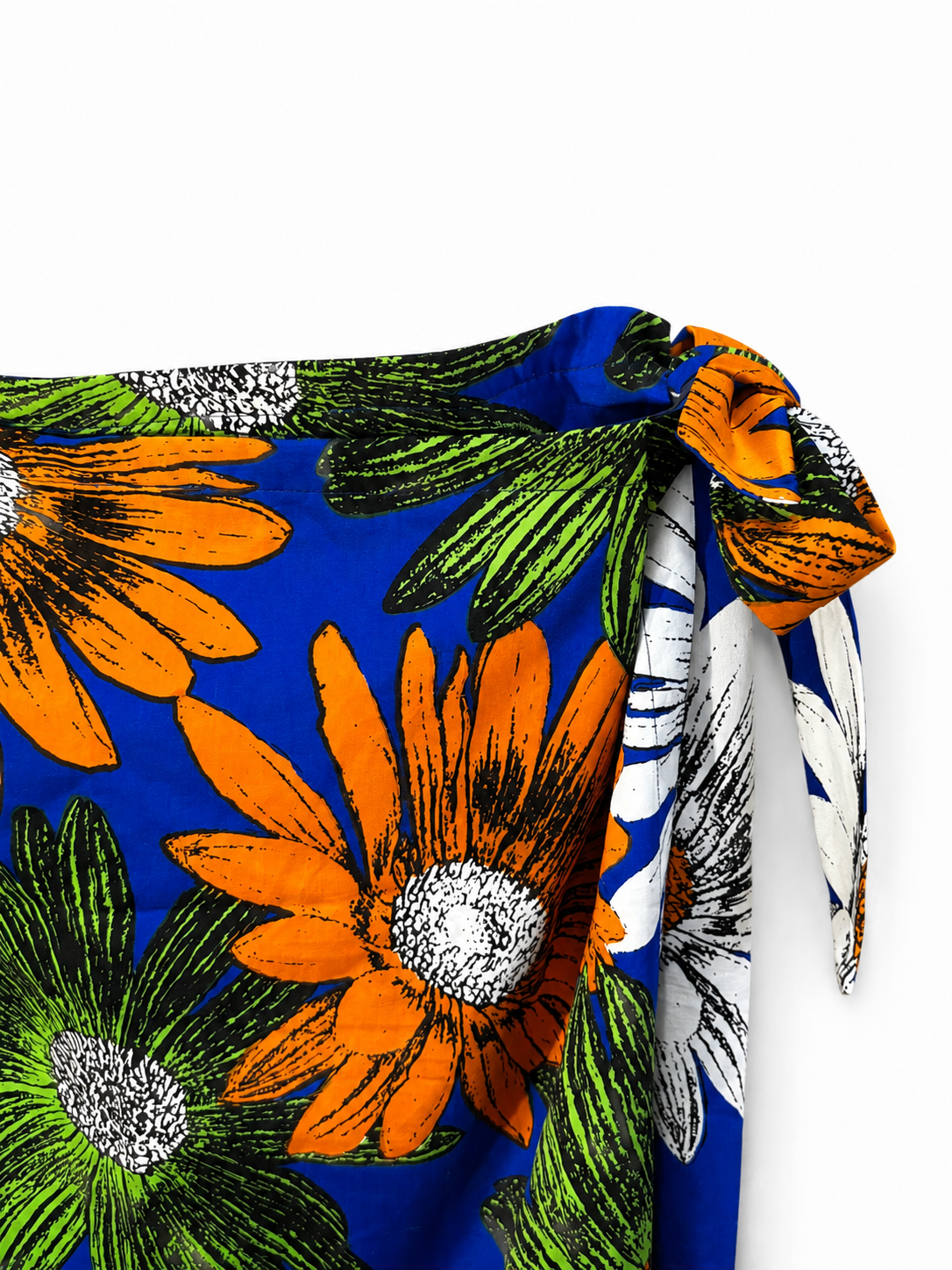 Printed Pareo Skirt